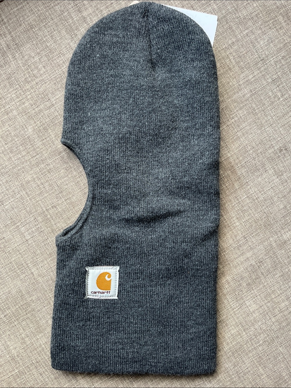 Carhartt Long Insulated Baclava Face Mask Gray Knit NWT
